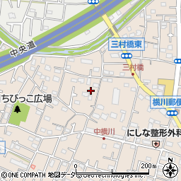 東京都八王子市横川町754周辺の地図