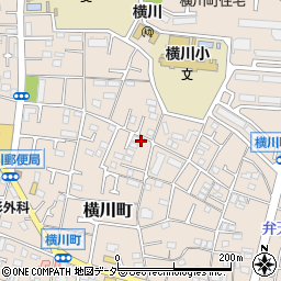 東京都八王子市横川町445周辺の地図
