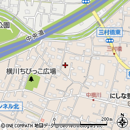 東京都八王子市横川町775周辺の地図