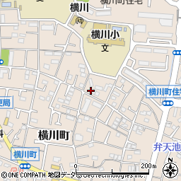 東京都八王子市横川町270周辺の地図