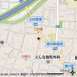 東京都八王子市横川町729周辺の地図