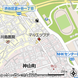 マルエツプチ富ヶ谷一丁目店周辺の地図