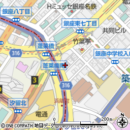 株式会社苫小牧民報社　東京支社周辺の地図