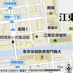 都営洲崎住宅周辺の地図