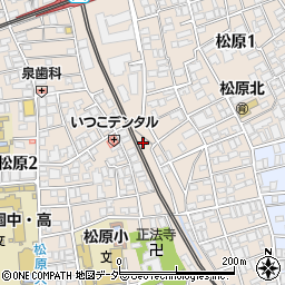 福鶴荘周辺の地図