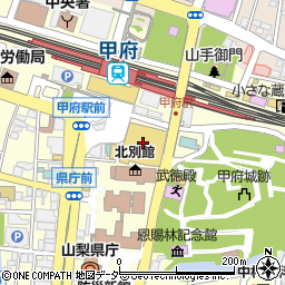 ヨドバシカメラマルチメディア甲府周辺の地図