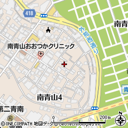 東京都港区南青山4丁目7周辺の地図