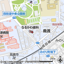 千葉県四街道市鹿渡950-10周辺の地図