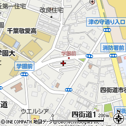 自衛隊第一宿舎周辺の地図