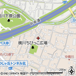 東京都八王子市横川町792周辺の地図