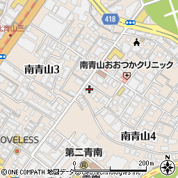 東京都港区南青山4丁目16-16周辺の地図