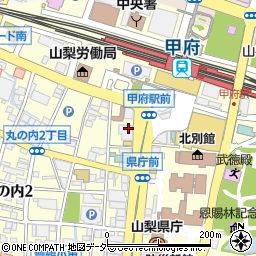 三井住友銀行甲府支店 ＡＴＭ周辺の地図