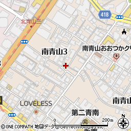 表参道レジュバメディカルクリニック周辺の地図