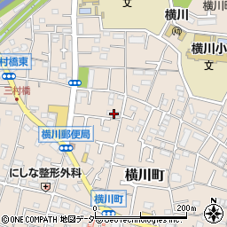東京都八王子市横川町527周辺の地図