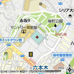コカ・コーラボトラーズジャパン株式会社周辺の地図