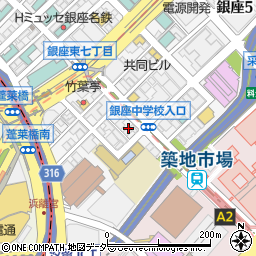株式会社イスクラ　東京支社周辺の地図