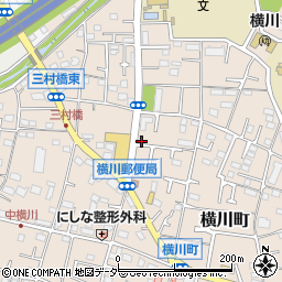 東京都八王子市横川町538周辺の地図