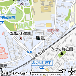 千葉県四街道市鹿渡813-12周辺の地図