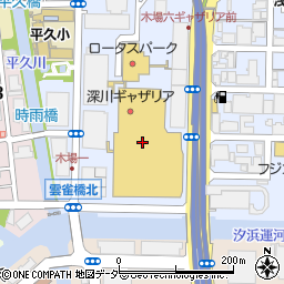 お好み焼き・焼きそば 鶴橋風月 木場店周辺の地図