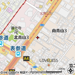 東京都港区南青山3丁目12-1周辺の地図