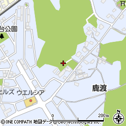 千葉県四街道市鹿渡617-1周辺の地図