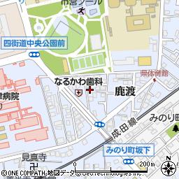 千葉県四街道市鹿渡950-8周辺の地図