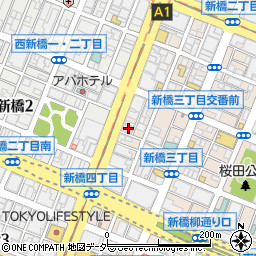 北海道放送株式会社東京支社周辺の地図