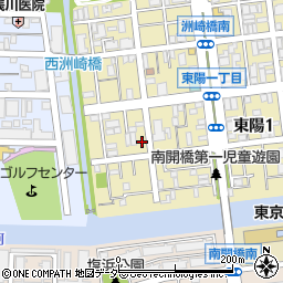 東京都江東区東陽1丁目3-14周辺の地図