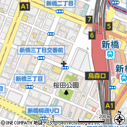 地鶏専門店 いいとこ鷄 新橋店周辺の地図