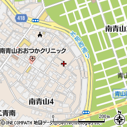 東京都港区南青山4丁目6-9周辺の地図