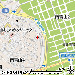 東京都港区南青山4丁目5-27周辺の地図