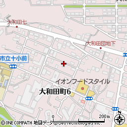 東京都八王子市大和田町6丁目周辺の地図