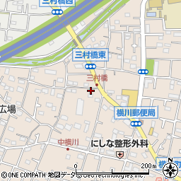 東京都八王子市横川町730周辺の地図