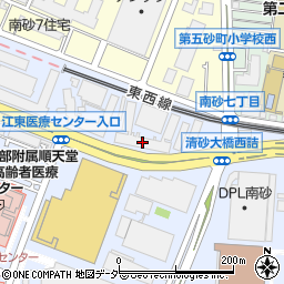 クレストフォルム東京アヴァンセ周辺の地図