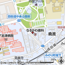 千葉県四街道市鹿渡951-14周辺の地図
