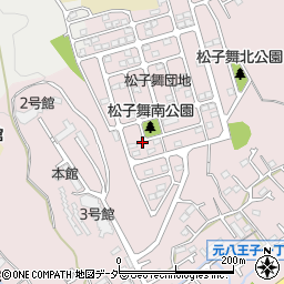 松子舞南公園周辺の地図
