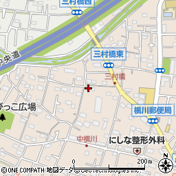 東京都八王子市横川町734周辺の地図