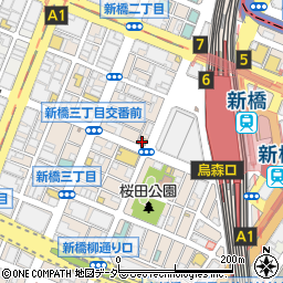 個室居酒屋 自家製小籠包 小籠包餃子酒場 新橋店周辺の地図