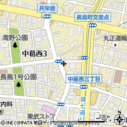 ドミノ・ピザ　江戸川中葛西店周辺の地図