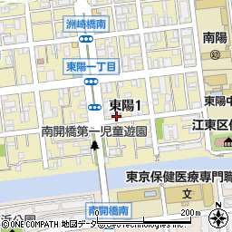 東京都江東区東陽1丁目24-13周辺の地図