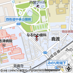 千葉県四街道市鹿渡951-12周辺の地図