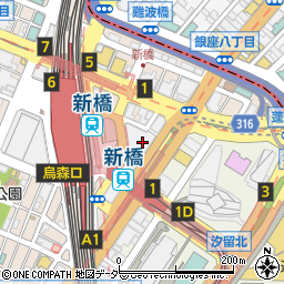 八京周辺の地図