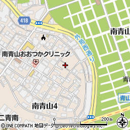 東京都港区南青山4丁目7-2周辺の地図