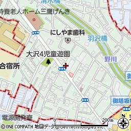 原嶋建設株式会社周辺の地図