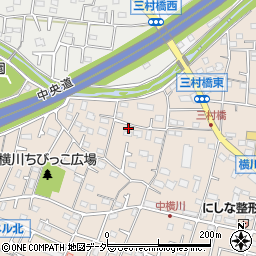 東京都八王子市横川町773周辺の地図