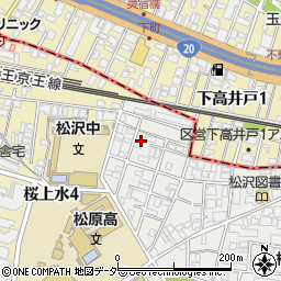 東京都世田谷区赤堤5丁目40-7周辺の地図
