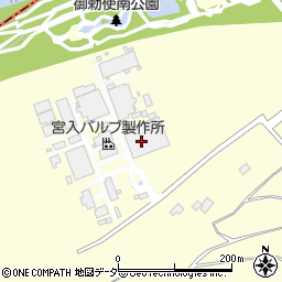 株式会社宮入バルブ製作所　甲府工場周辺の地図
