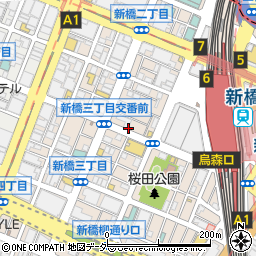 玄品 銀座新橋周辺の地図