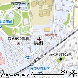 千葉県四街道市鹿渡814-4周辺の地図