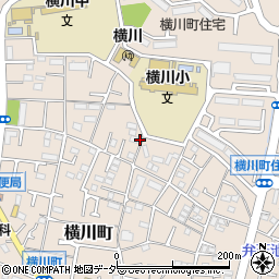 東京都八王子市横川町438周辺の地図